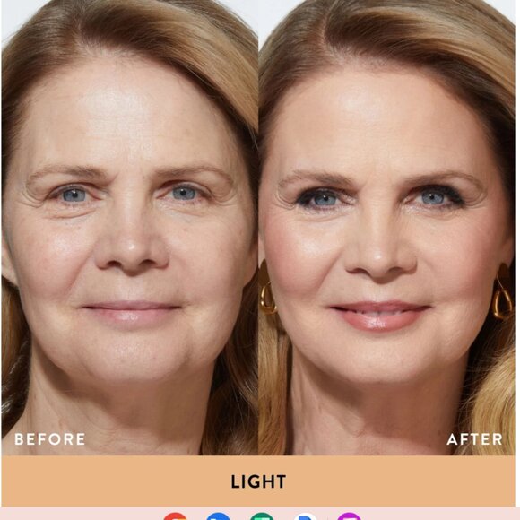 Laura Geller Serum Infused Foundation With SPF 50 - Shade LIGHT NIB - Picture 3 of 5